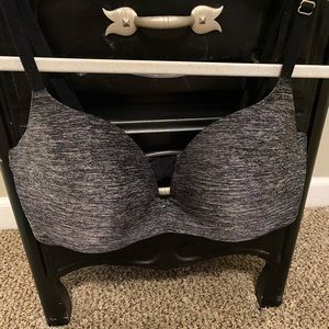 VS PINK BRA- GRAY- 36D